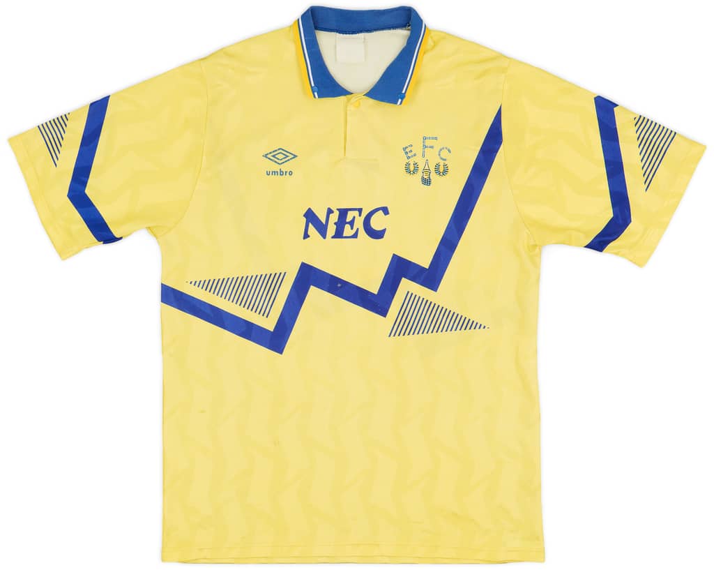 1990-92 Everton Away Shirt - 6/10 - (M)