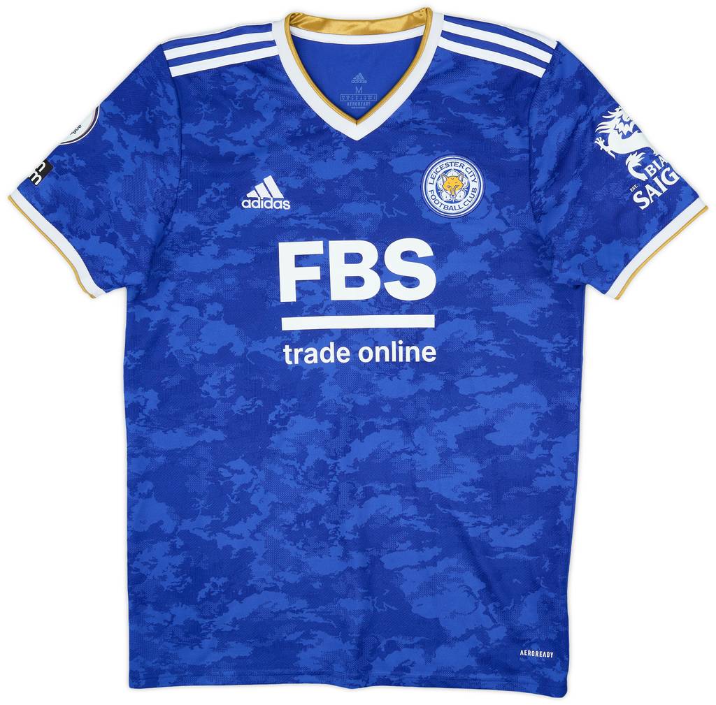 2021-22 Leicester Match Issue Home Shirt Daley-Campbell #38