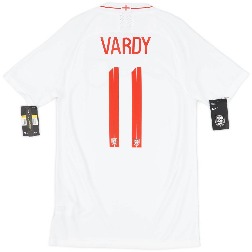2018-19 England Home Shirt Vardy #11 (S)