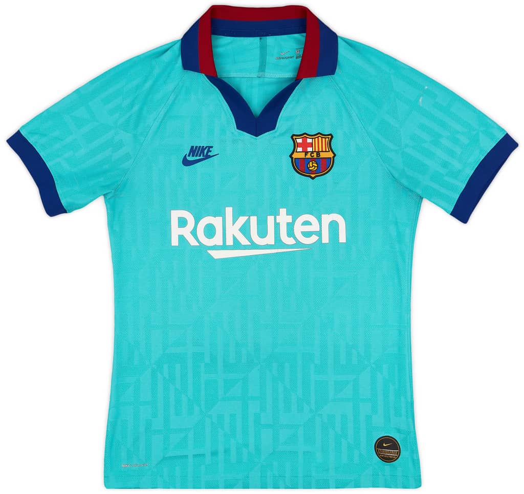 2019-20 Barcelona Authentic Third CL Shirt Messi #10 - 7/10 - (S)