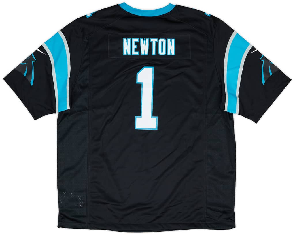 2021 Carolina Panthers Newton #1 Nike Game Home Jersey (XXL)