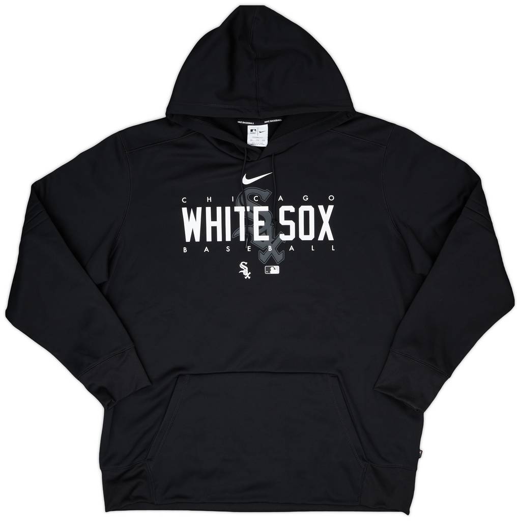2023-24 Chicago White Sox Nike Pre Game Therma Hooded Sweat Top - 9/10 - (XXL)