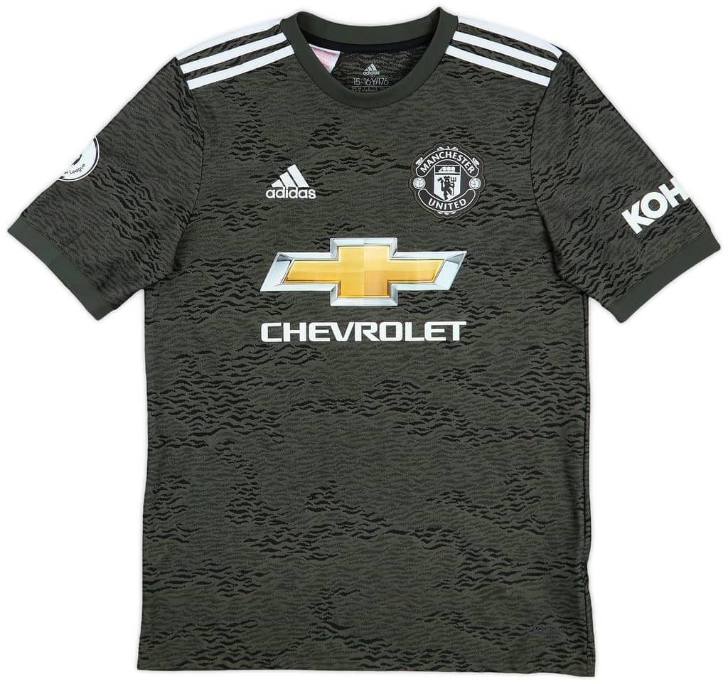 2020-21 Manchester United Away Shirt Shaw #23 - 9/10 - (XL.Boys)