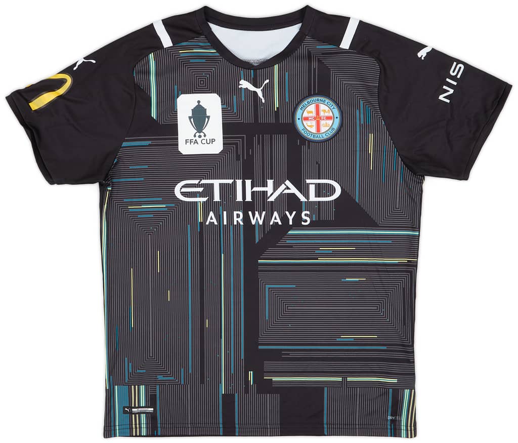 2021-22 Melbourne City Match Issue FFA Cup GK Shirt Taleb #42
