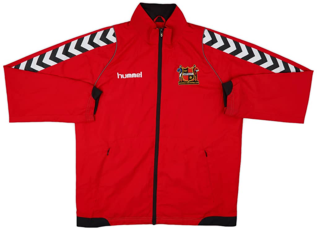 2013-14 Sheffield FC Hummel Track Jacket - 7/10 - (L)