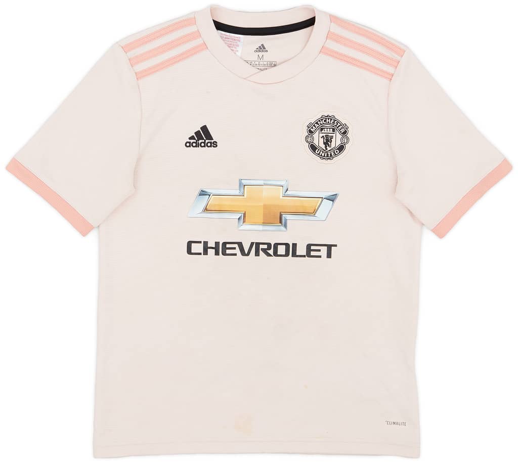 2018-19 Manchester United Away Shirt - 5/10 - (M.Boys)