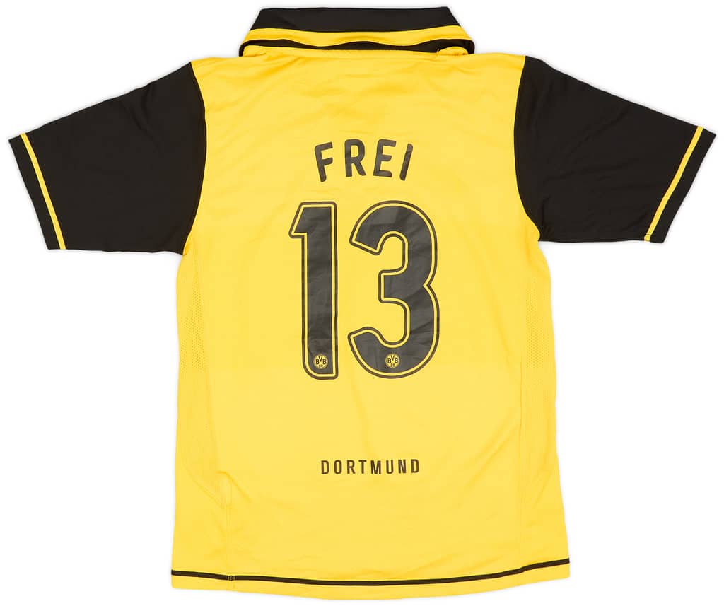 2007-08 Borussia Dortmund Home Shirt Frei #13 - 7/10 - (L.Boys)
