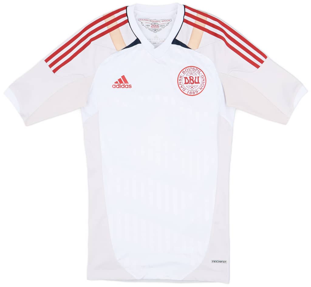 2012-13 Denmark Player Issue TechFit Away Shirt - 6/10 - (L)