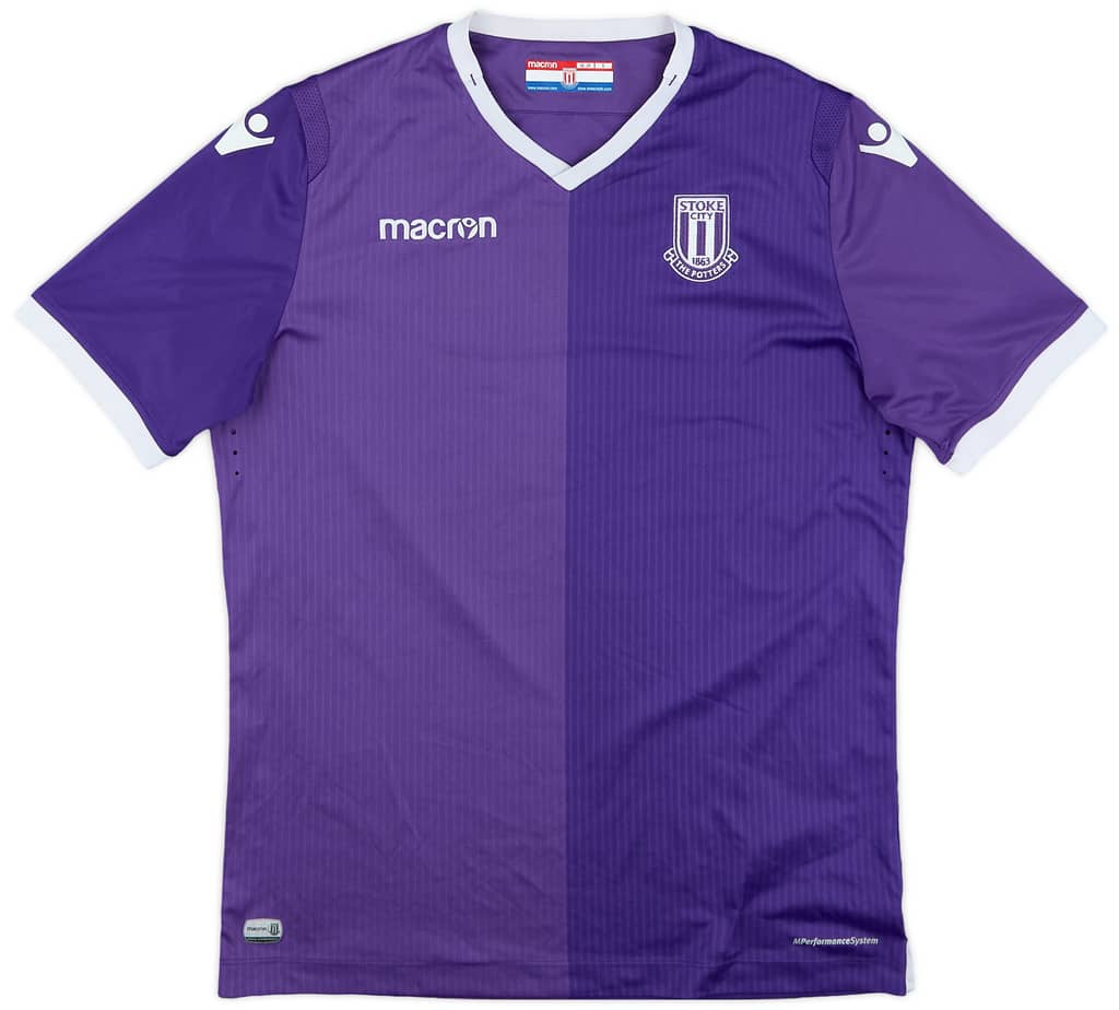 2018-19 Stoke City Away Shirt - 9/10 - (XL.Boys)