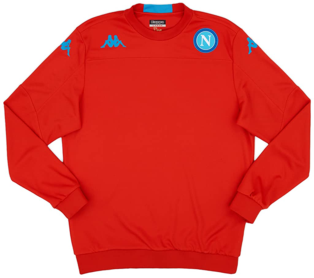2016-17 Napoli Kappa Training Sweat Top - 5/10