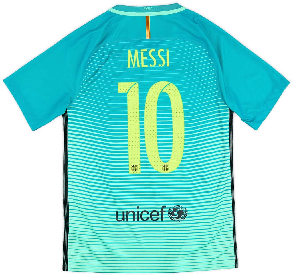 2016-17 Barcelona Third Shirt Messi #10 - 9/10 - (S)