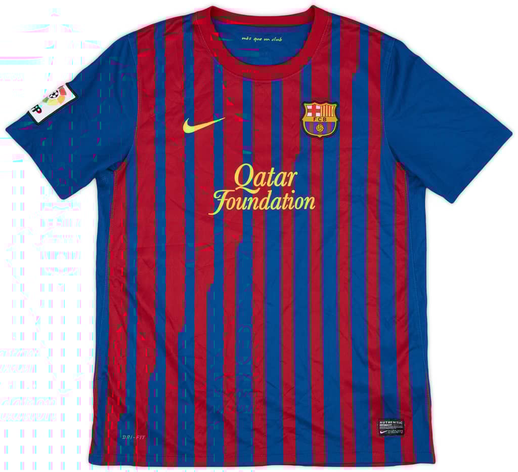 2011-12 Barcelona Home Shirt - 8/10 - (XL.Boys)