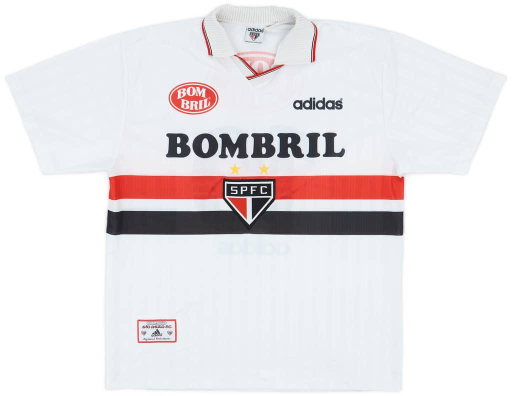 1998 Sao Paulo Home Shirt #10 - 7/10 - (XL)