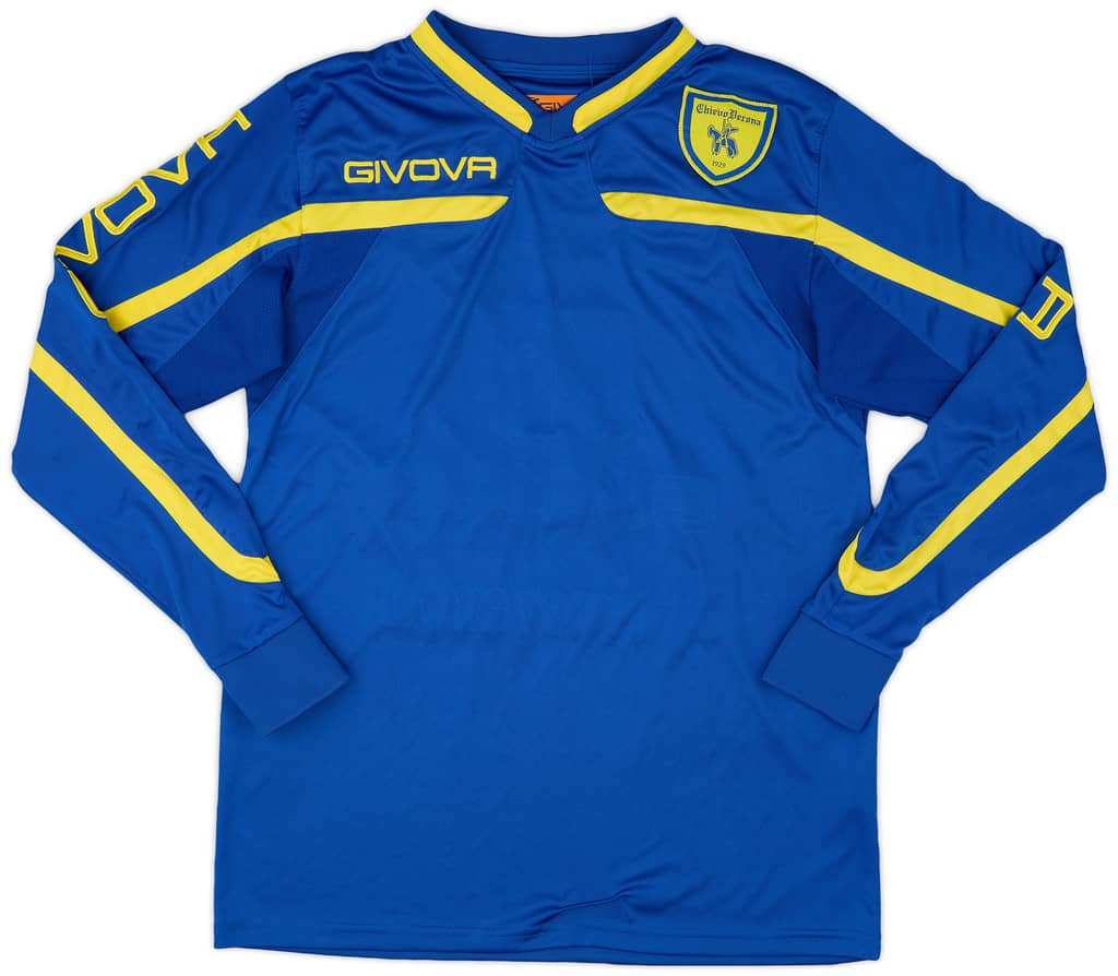 2018-19 Chievo Verona Givova Training L/S Shirt - 10/10 - (M)