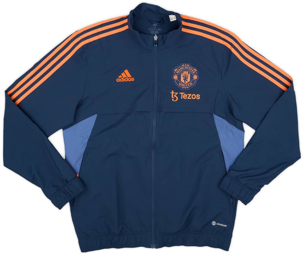 2022-23 Manchester United adidas Track Jacket - 7/10 - (M)