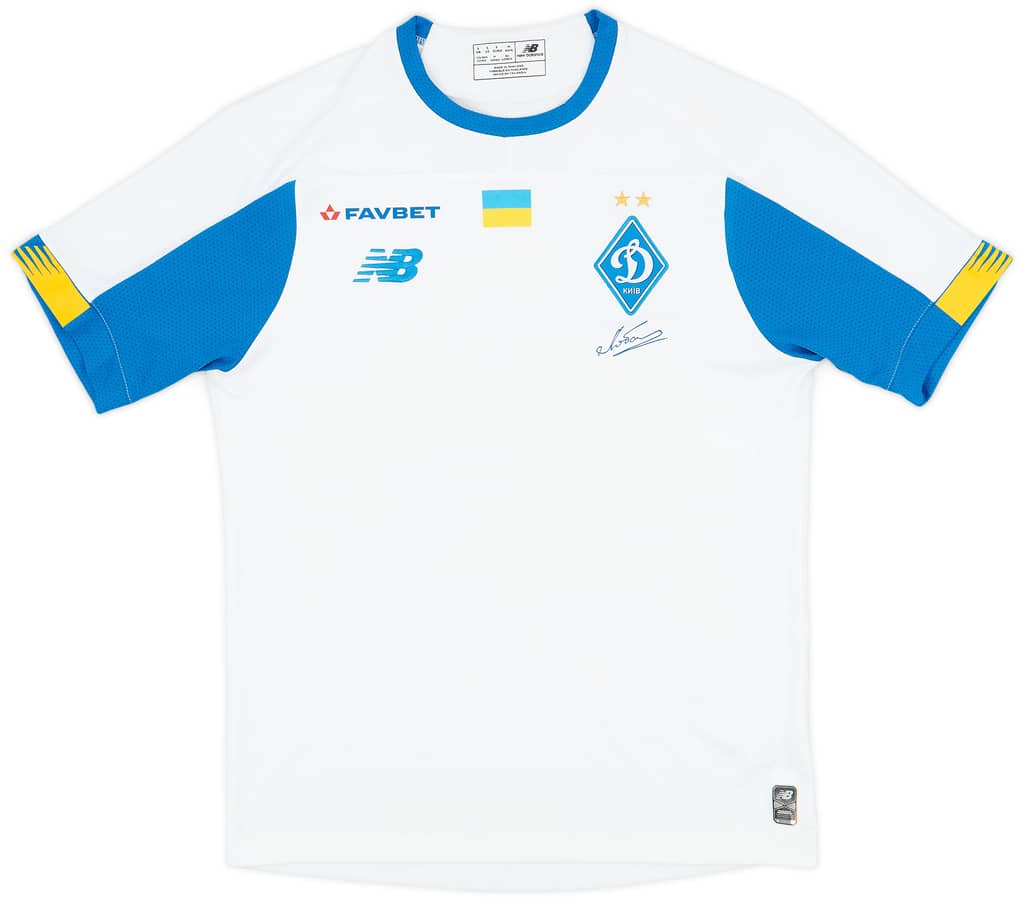 2019-20 Dynamo Kyiv Home Shirt - 8/10 - (S)
