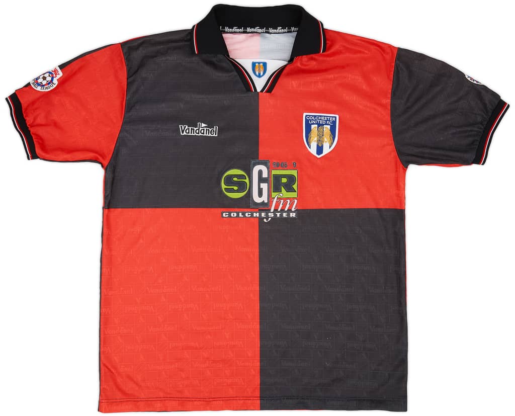 1995-96 Colchester United Match Issue Away Shirt #4