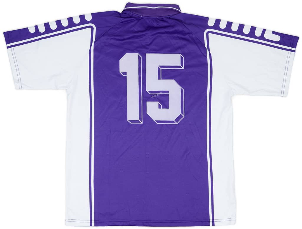 1999-00 Fiorentina Match Issue Home Shirt #15