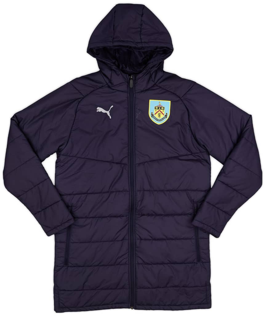 2018-19 Burnley Puma Padded Bench Coat - 8/10 - (S)
