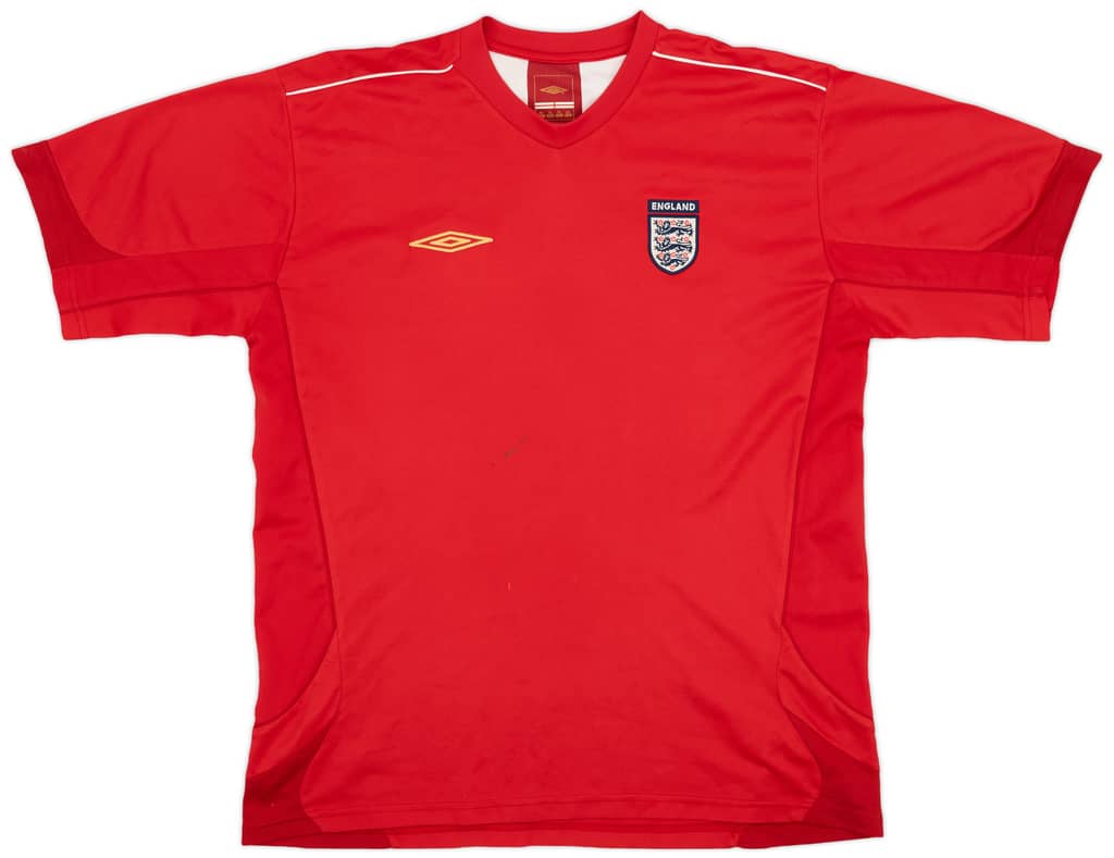 2006-07 England Umbro Training Shirt - 5/10 - (XL)