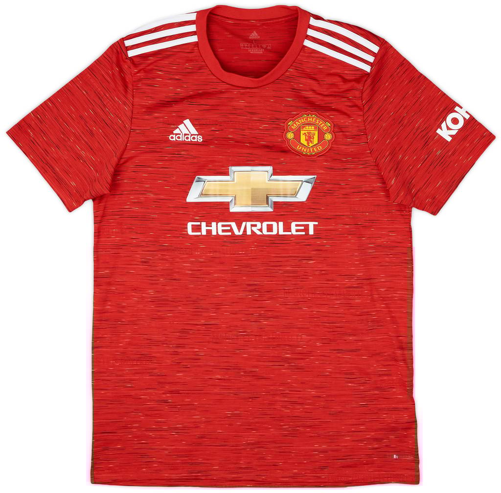 2020-21 Manchester United Home Shirt Mata #8 - 8/10 - (L)