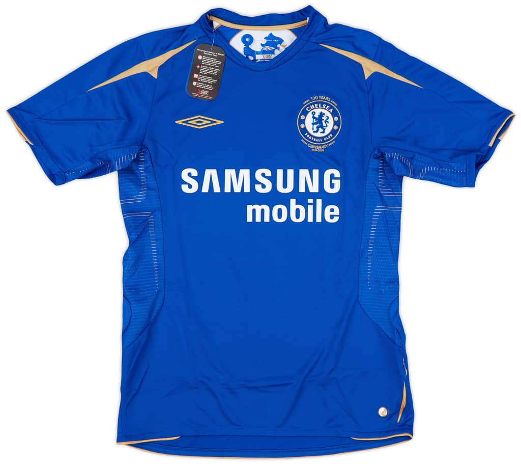 2005-06 Chelsea Centenary Home Shirt Makelele #4 (S)