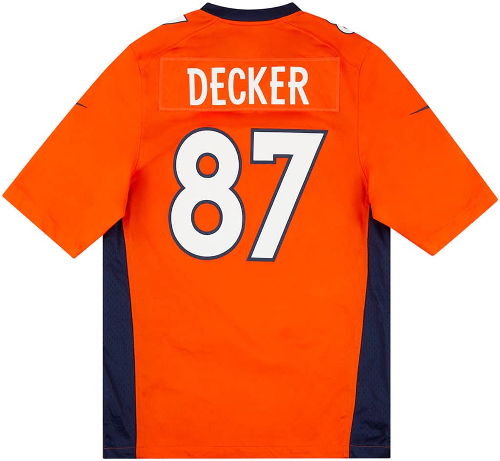 2014 Denver Broncos Decker #87 Nike Game Jersey (Home) S