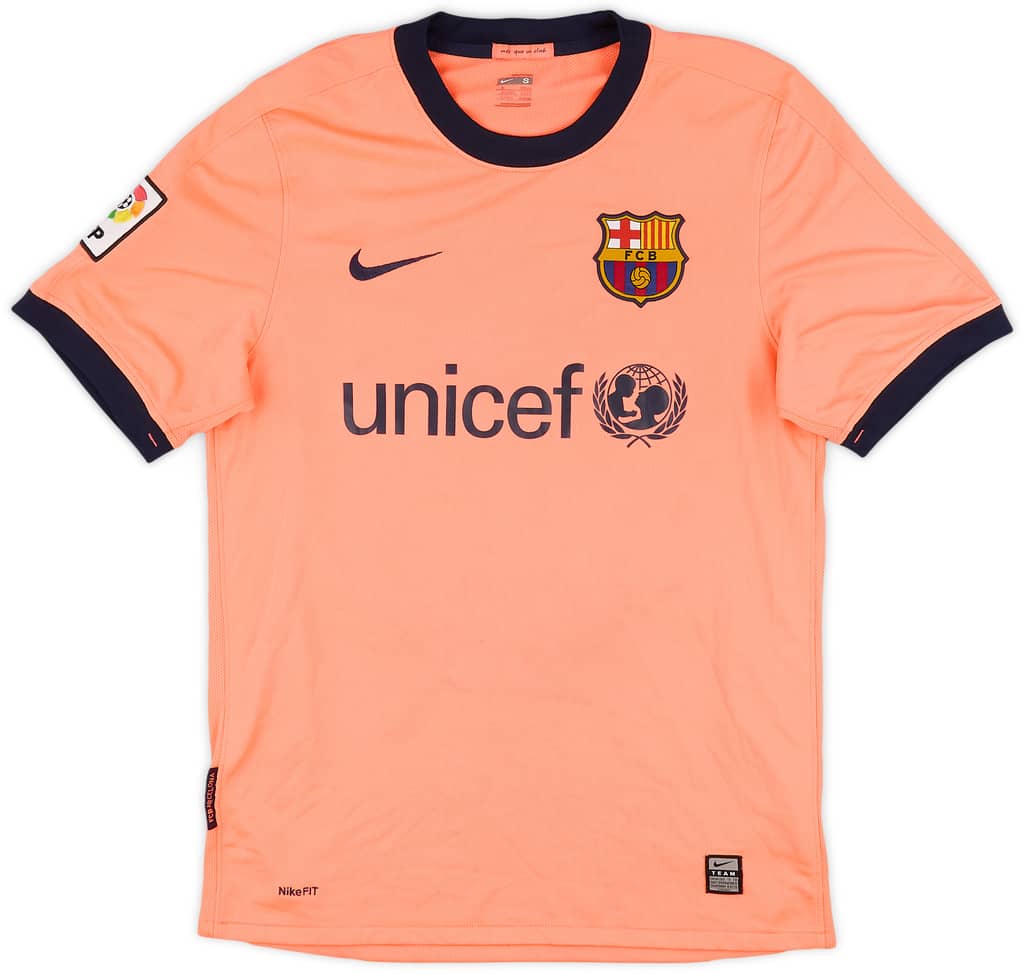 2009-10 Barcelona Away Shirt Messi #10 - 6/10 - (S)