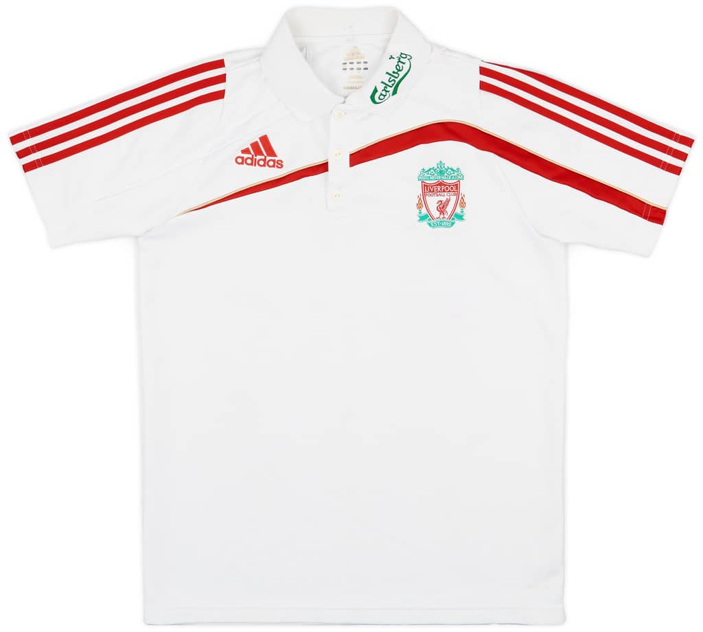 2009-10 Liverpool adidas Polo Shirt - 5/10 - (M)