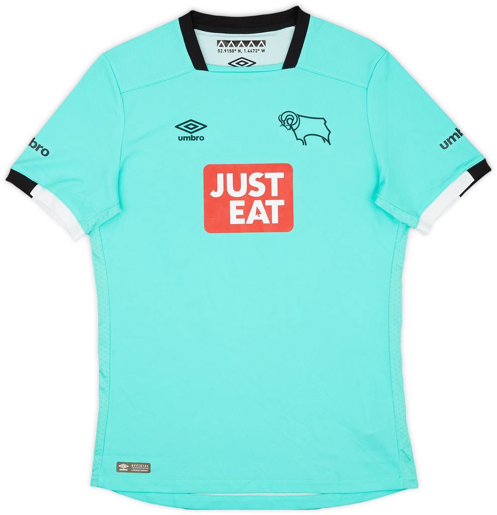 2016-17 Derby County Third Shirt - 9/10 - (XL.Boys)