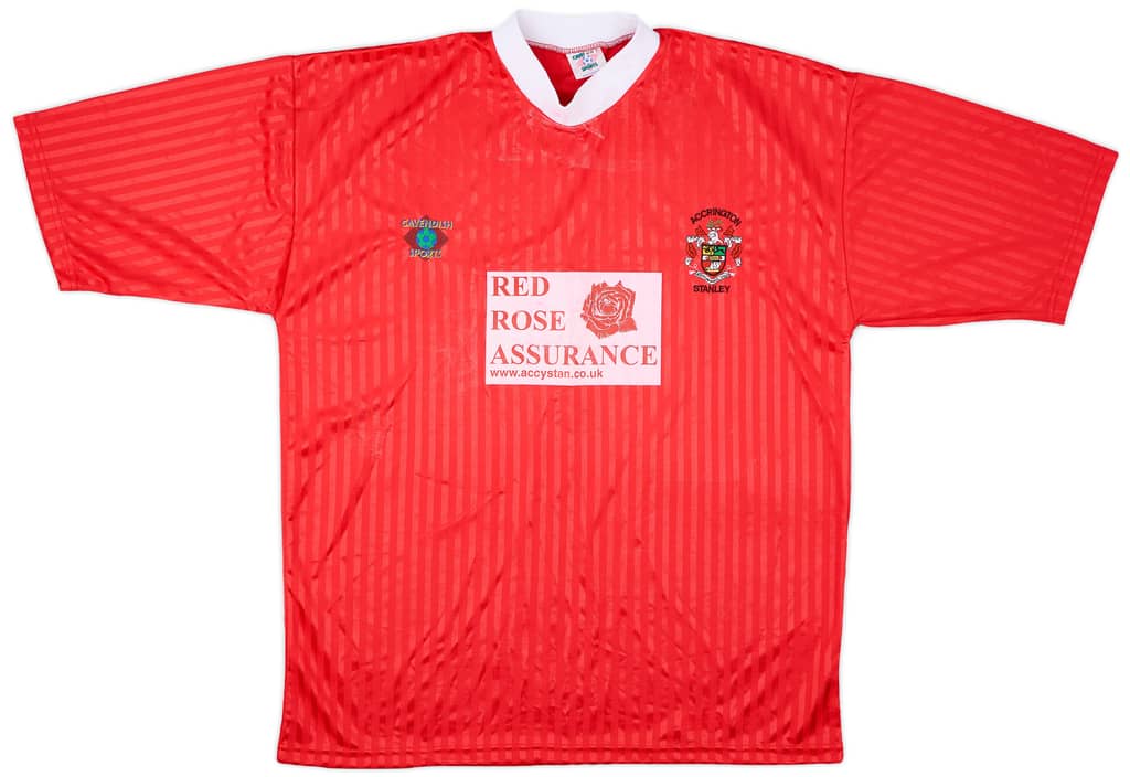 2001-02 Accrington Stanley Home Shirt - 5/10 - (XL)