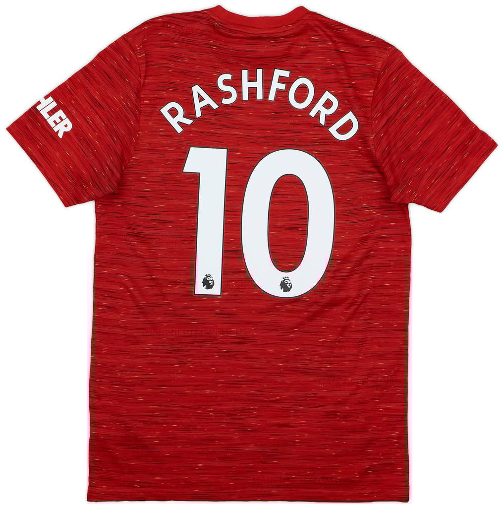 2020-21 Manchester United Home Shirt Rashford #10 - 7/10 - (M)