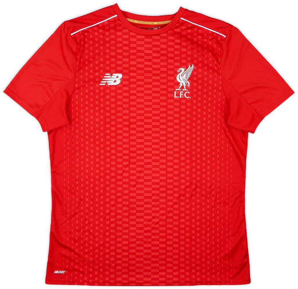 2016-17 Liverpool New Balance Training Shirt - 10/10 - (M)