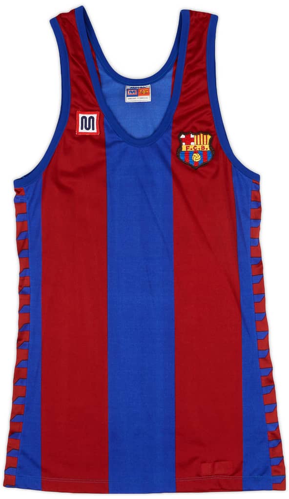 1984-89 Barcelona Meyba Training Vest - 8/10 - (M)