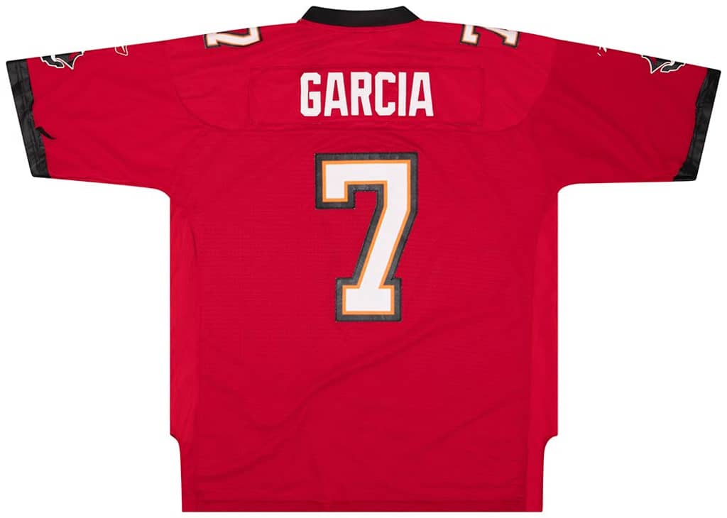 2007 Tampa Bay Buccaneers Garcia #7 Reebok Premier Jersey (Home) XXL
