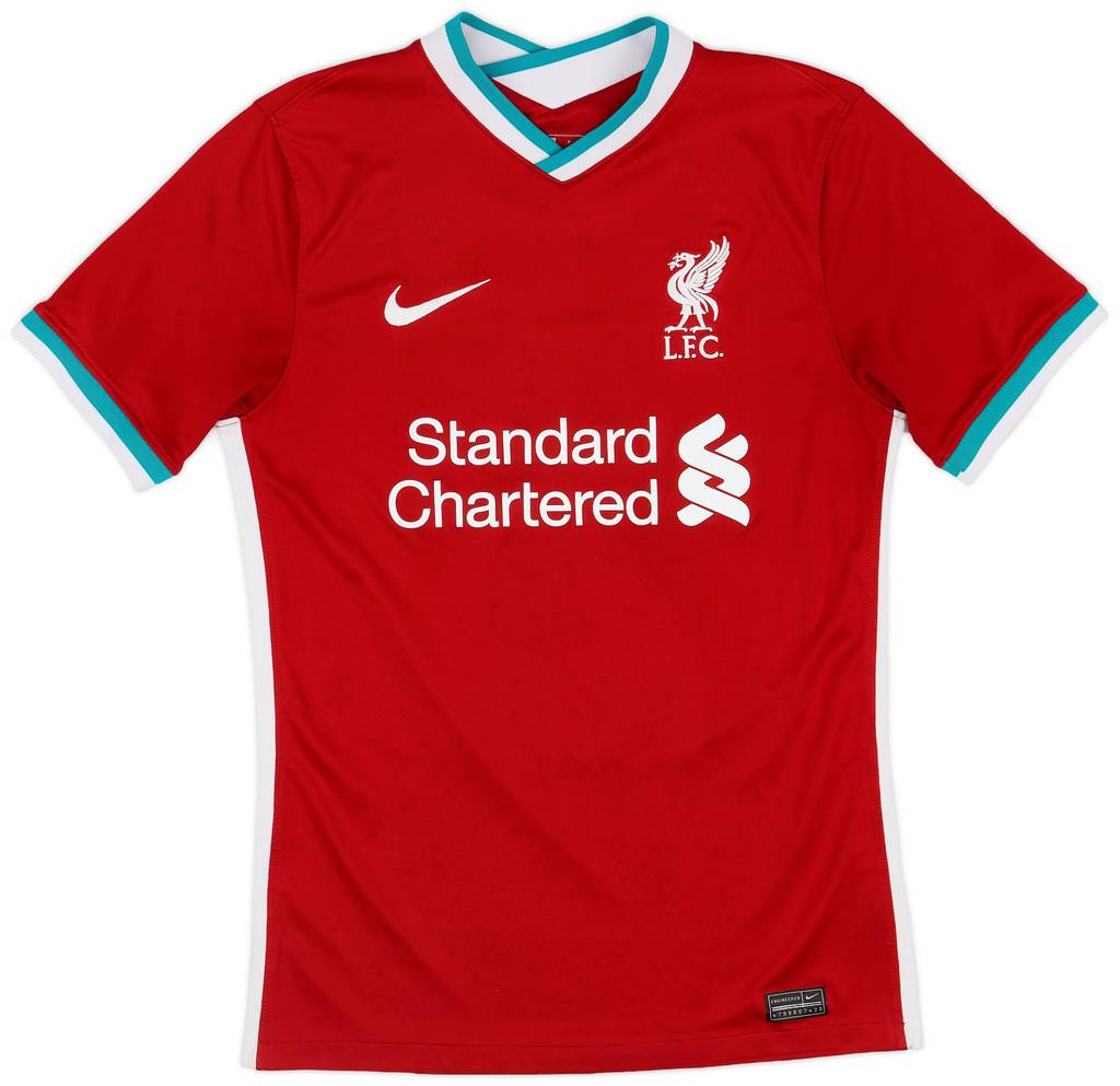 2020-21 Liverpool Home Shirt Virgil #4 - 6/10 - (S)