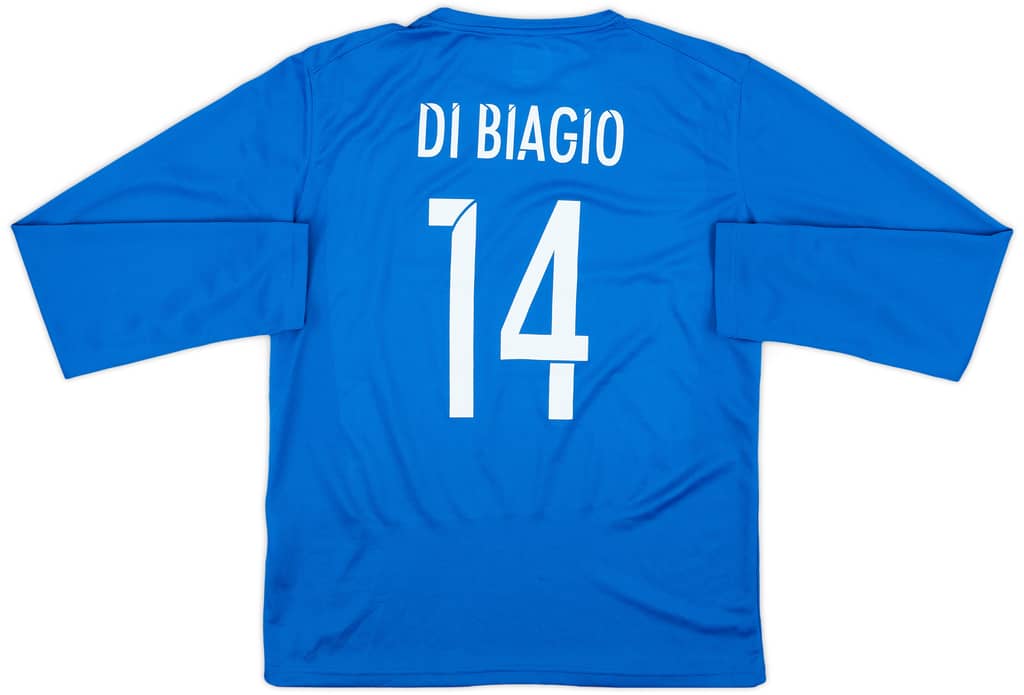 2015 UNICEF & Friends National Team Match Issue 'La Partita dei Campioni' L/S Shirt Di Biagio #14