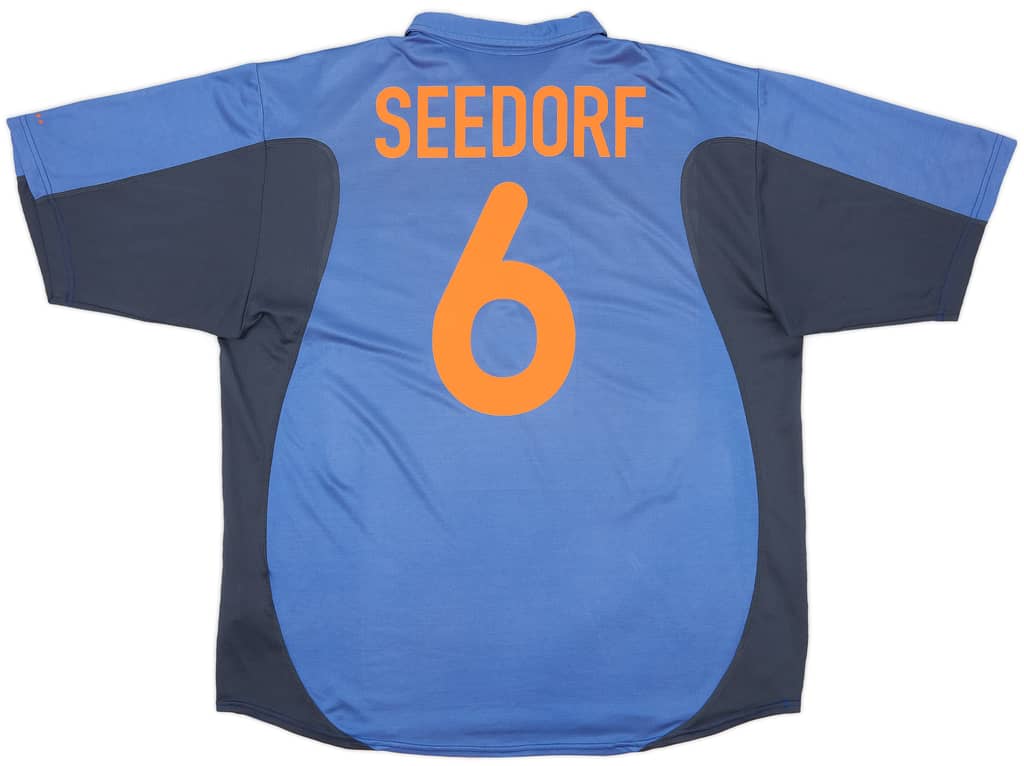 2000-02 Netherlands Away Shirt Seedorf #6 - 6/10 - (XXL)
