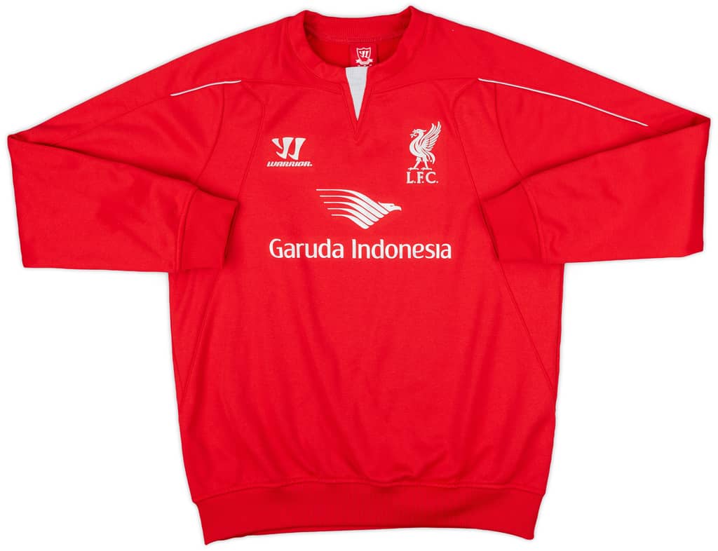 2014-15 Liverpool Warrior Sweat Top - 9/10 - (M)