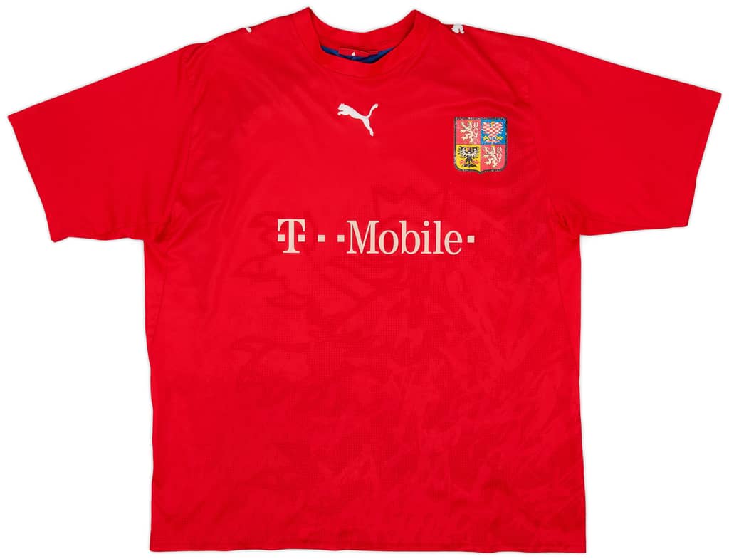 2006-08 Czech Republic Basic Home Shirt - 5/10 - (XL)