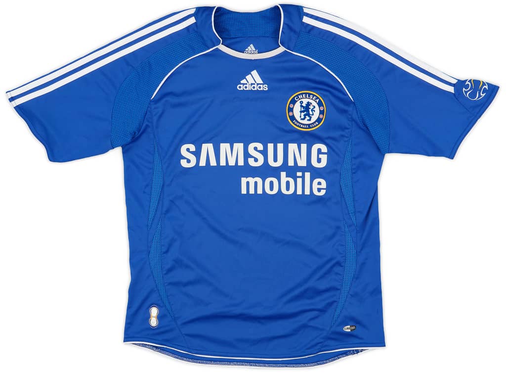 2006-08 Chelsea Home Shirt - 8/10 - (L.Boys)