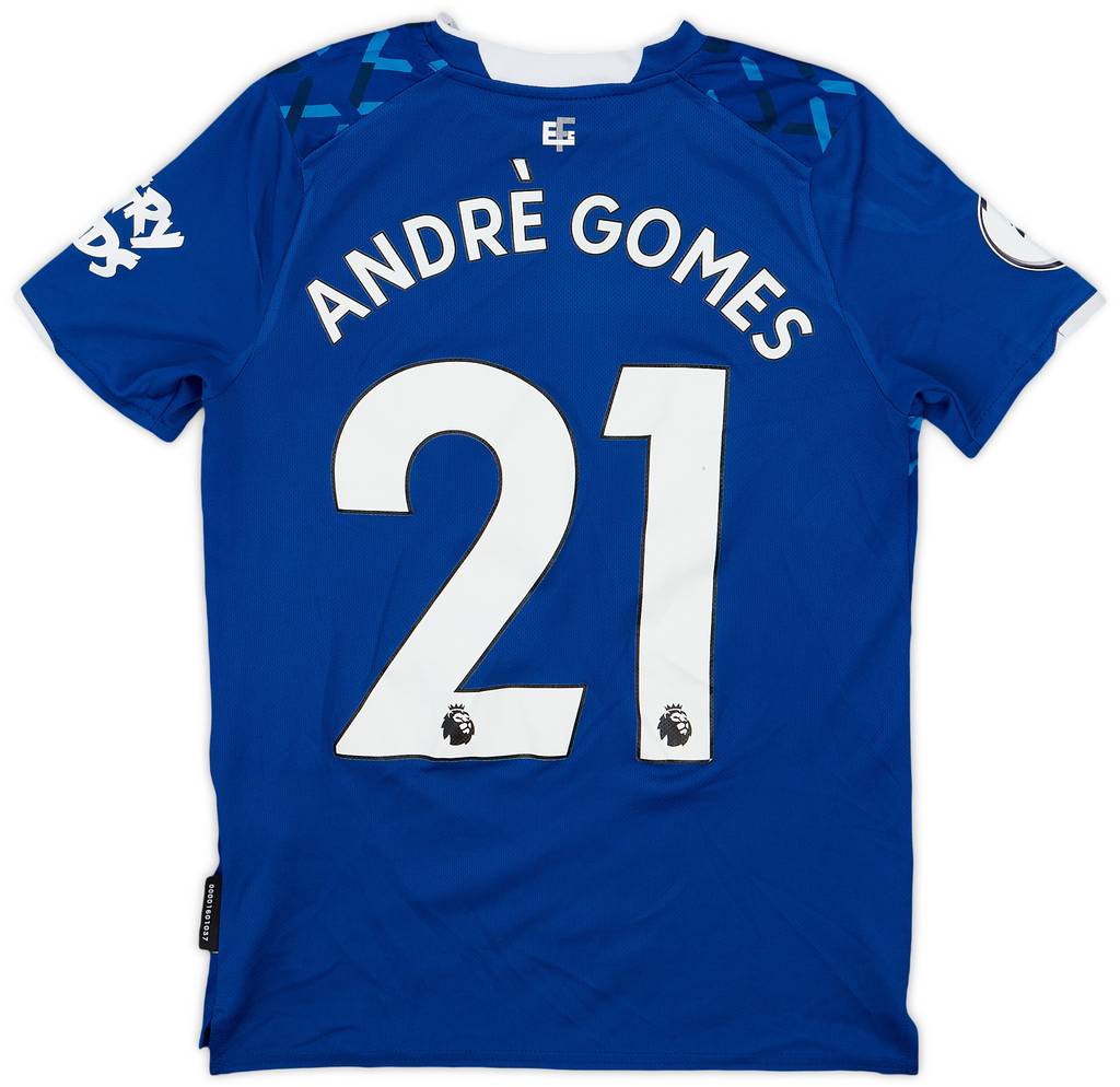 2019-20 Everton Home Shirt Andre Gomes #21 - 9/10 - (M.Boys)