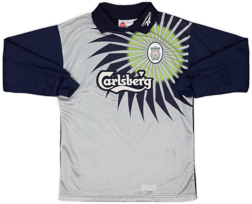 1997-98 Liverpool GK Shirt - 7/10 - (M.Boys)