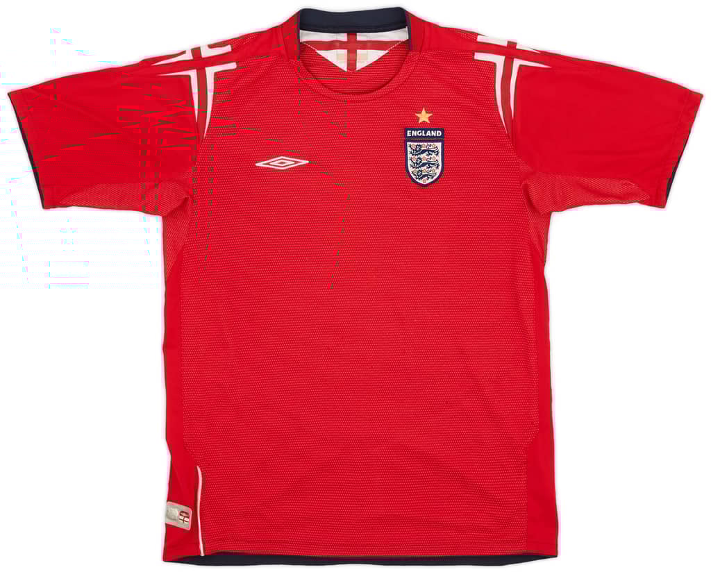 2004-06 England Away Shirt - 7/10 - (XL.Boys)