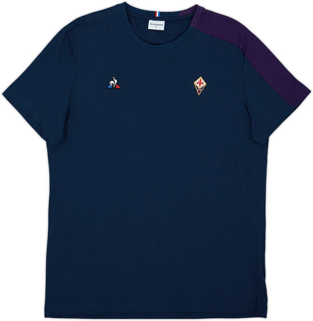 2019-20 Fiorentina Le Coq Sportif Tee - 10/10 - (M)