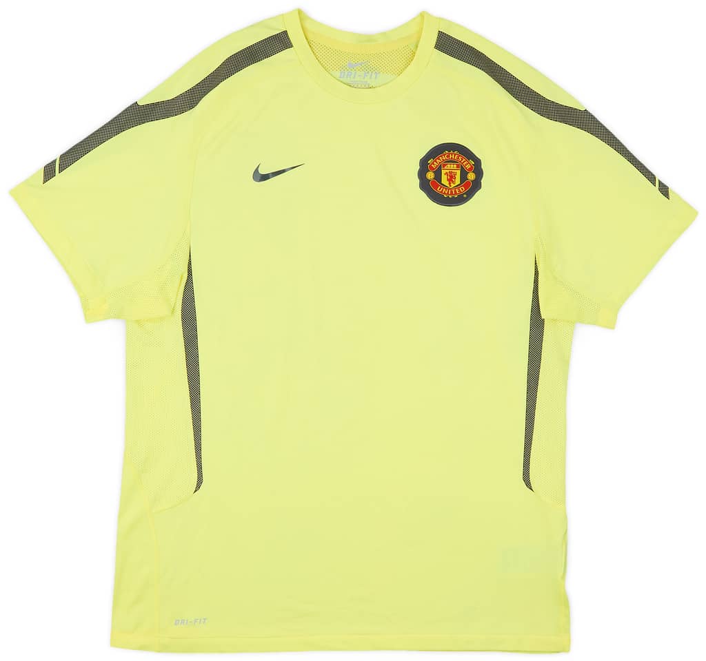 2010-11 Manchester United Nike Training Shirt - 9/10 - (L)
