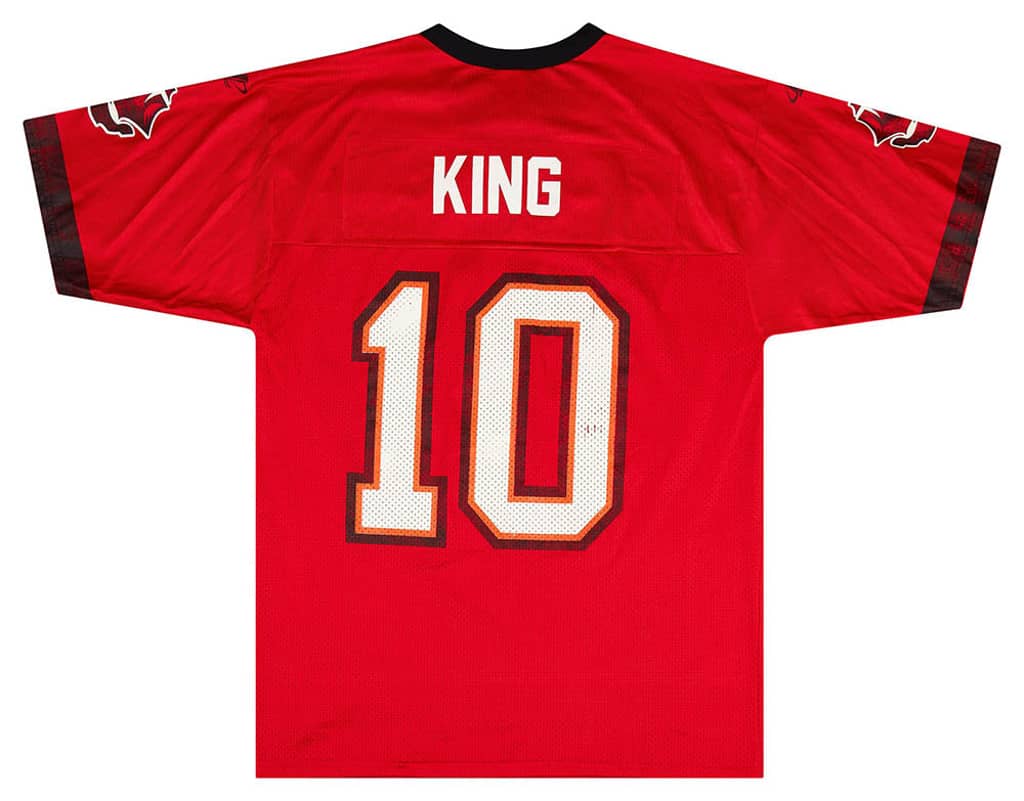 1999-00 Tampa Bay Buccaneers King #10 Logo Athletic Jersey (Home) M