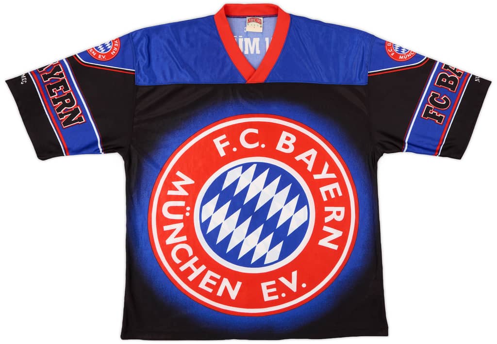 1990s Bayern Munich Nutmeg Graphic Shirt - 9/10 - (L)