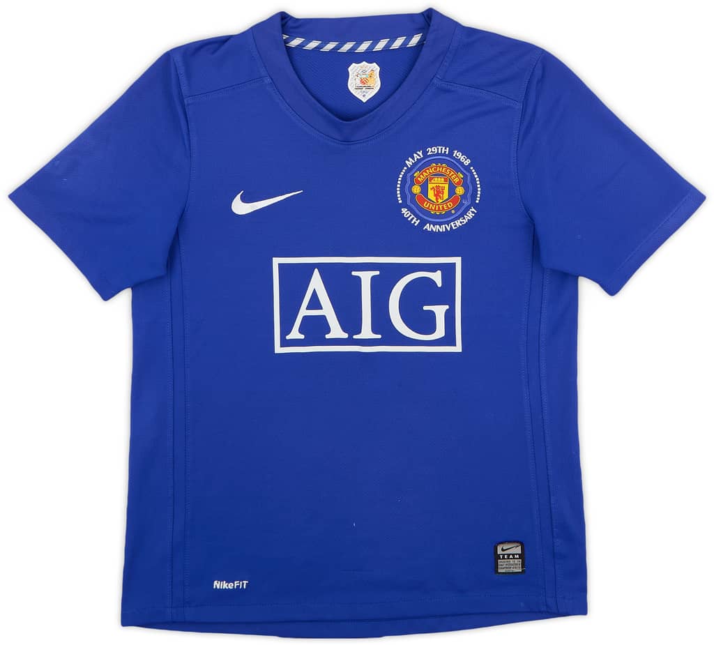 2008-09 Manchester United Third Shirt Nani #17 - 8/10 - (M.Boys)