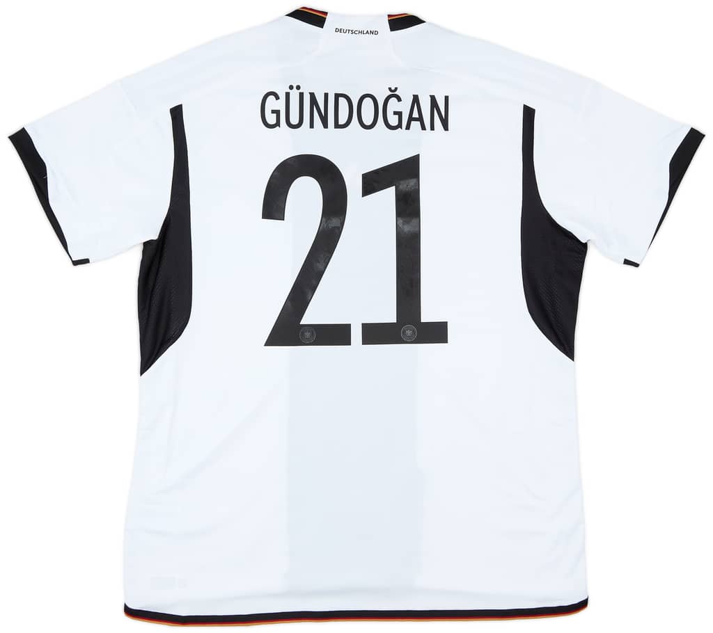 2022-23 Germany Home Shirt Gundogan #21 (XL)